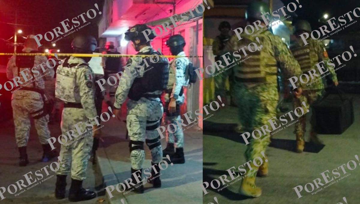 Ejército Mexicano asegura artefacto explosivo tras operativo en Cozumel