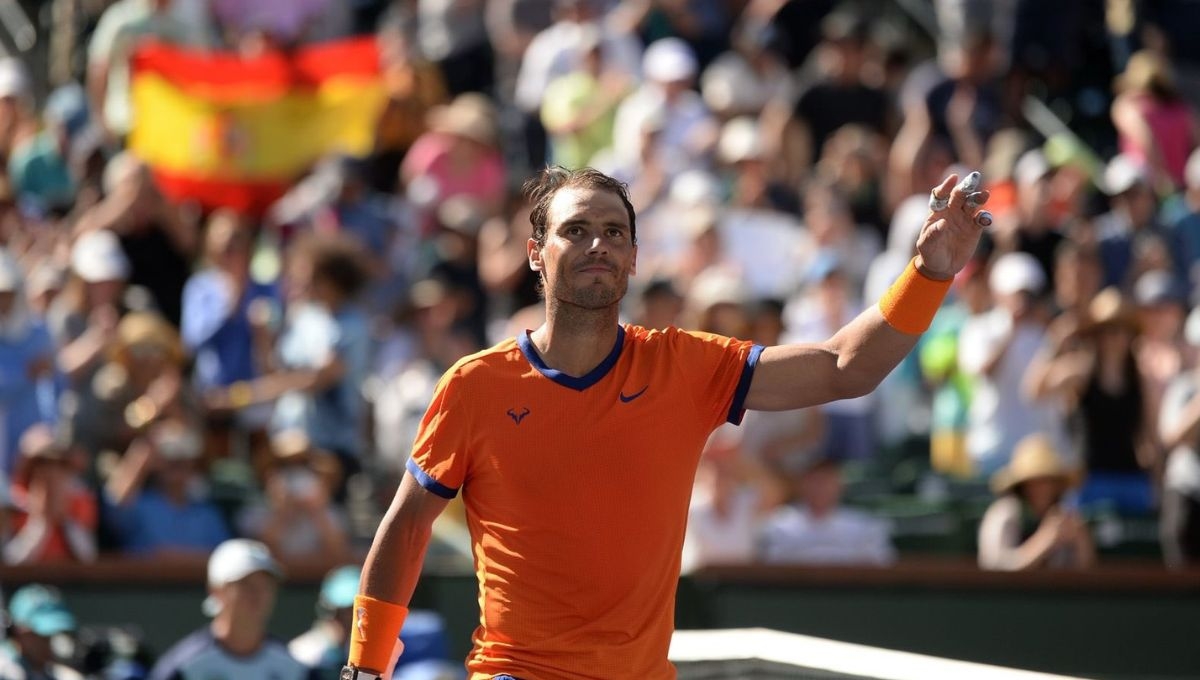 Rafael Nadal no podrá tener actividad en Indian Wells