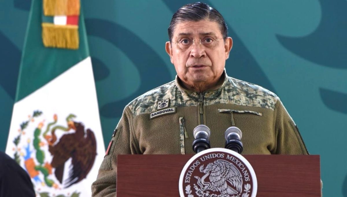 Luis Cresencio Sandoval, secretario de la Defensa Nacional, adelantó que se alista la compra de herramientas tecnológicas para contrarrestar "narcodrones"
