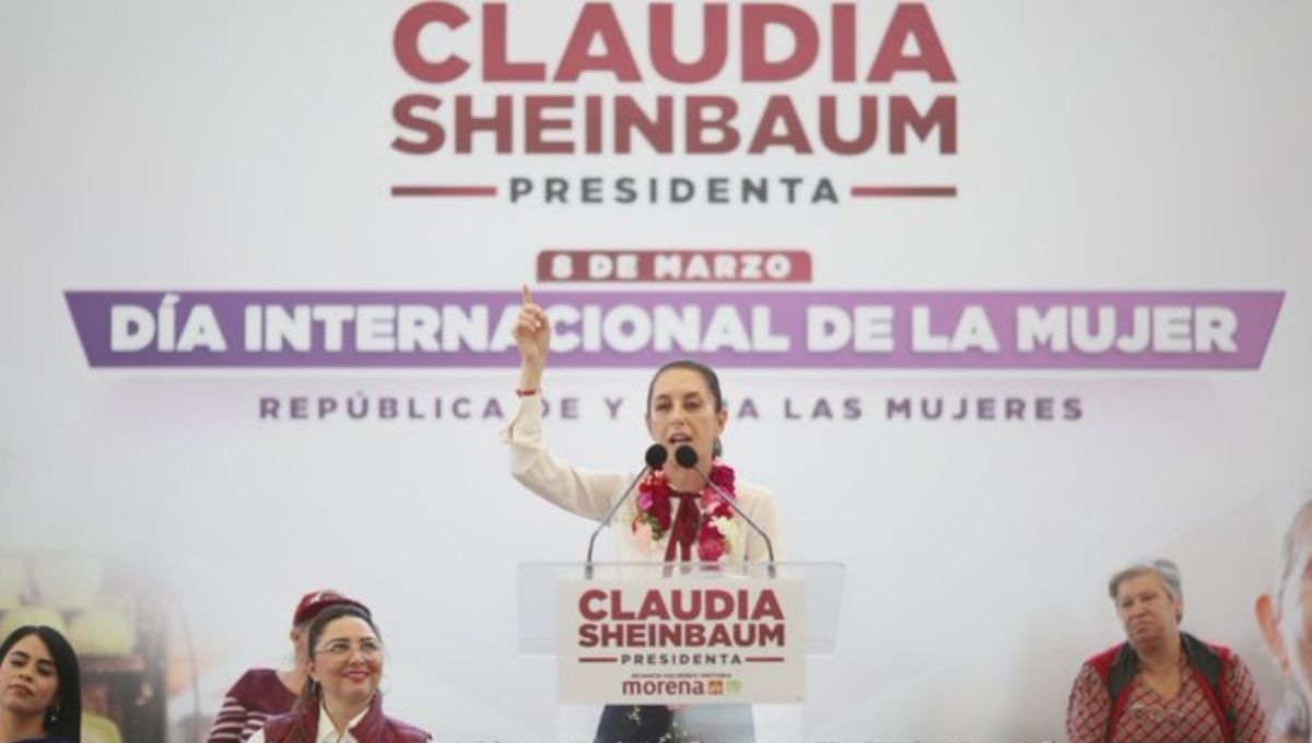 Claudia Sheinbaum propone en el Estado de México un gobierno con paridad de género