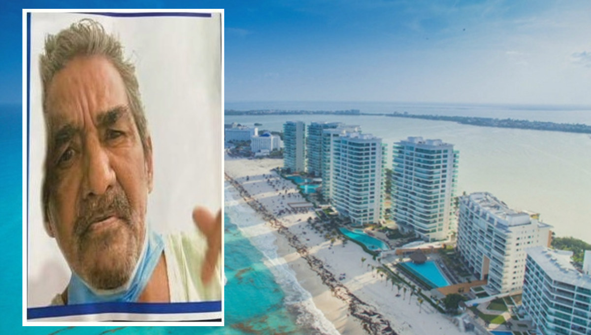 Hombre de 59 años desaparece en Cancún, Quintana Roo