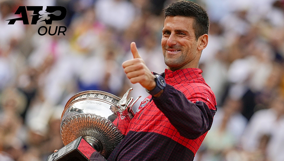 Novak Djokovic le arrebata otro récord histórico a Roger Federer dentro del circuito de la ATP