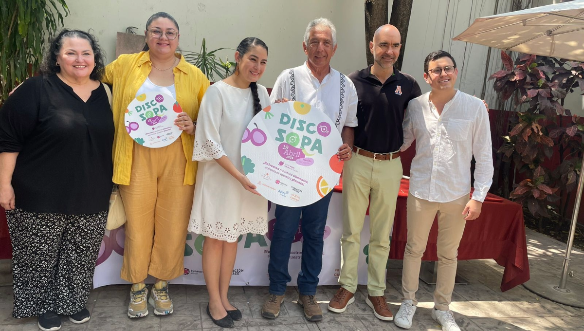Anuncian la 'Disco Sopa Mérida 2024: Contra el desperdicio de alimentos'
