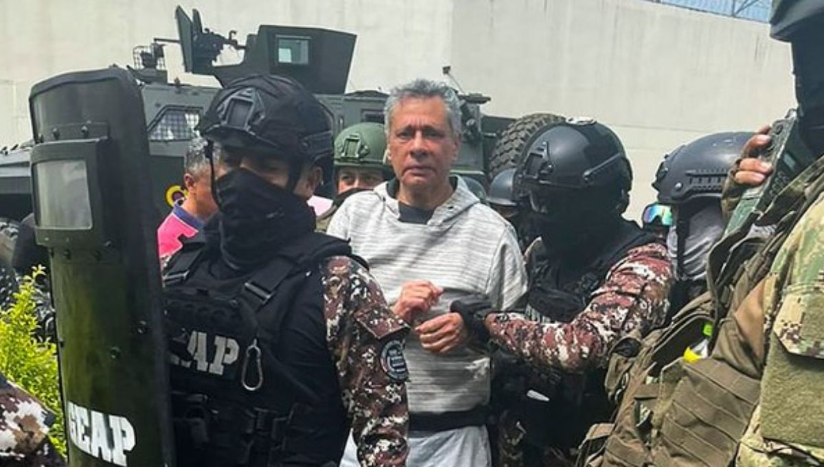 Jorge Glas agradece a México por asilo político tras detención en Embajada