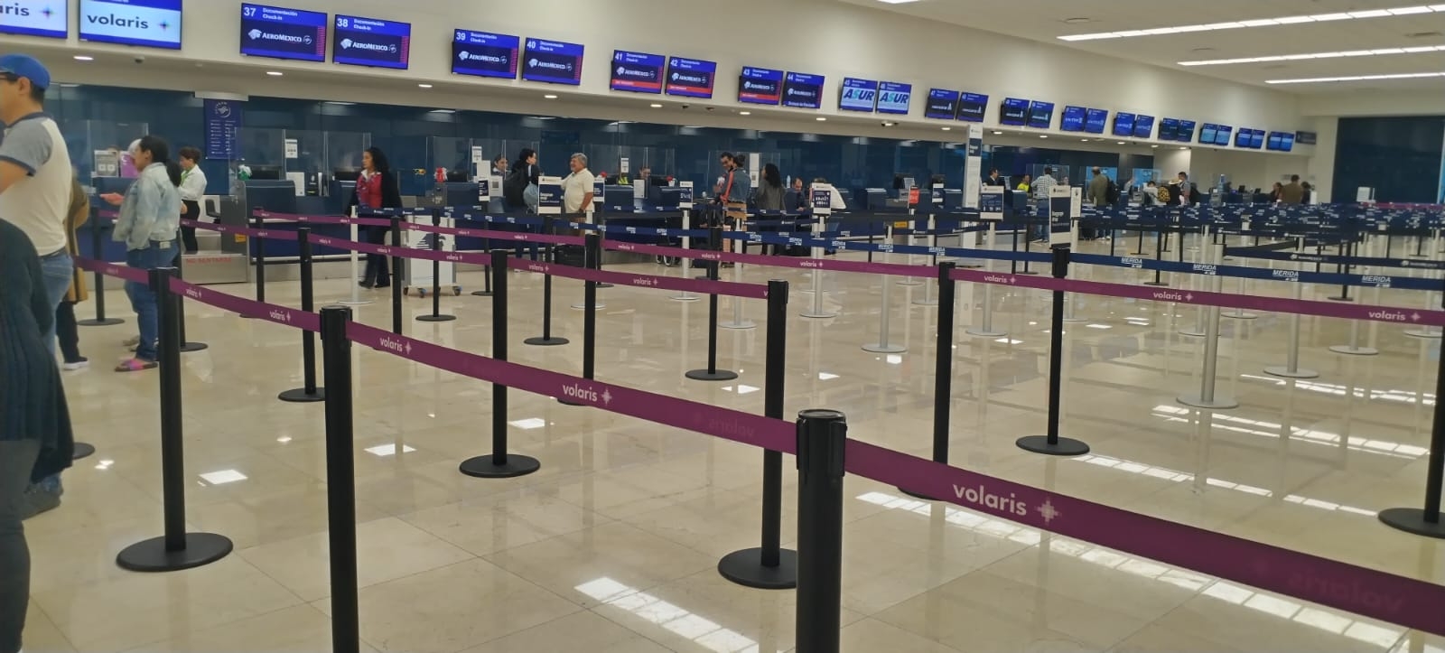 Aeropuerto de Mérida, con más vuelos de la CDMX en la jornada de este viernes