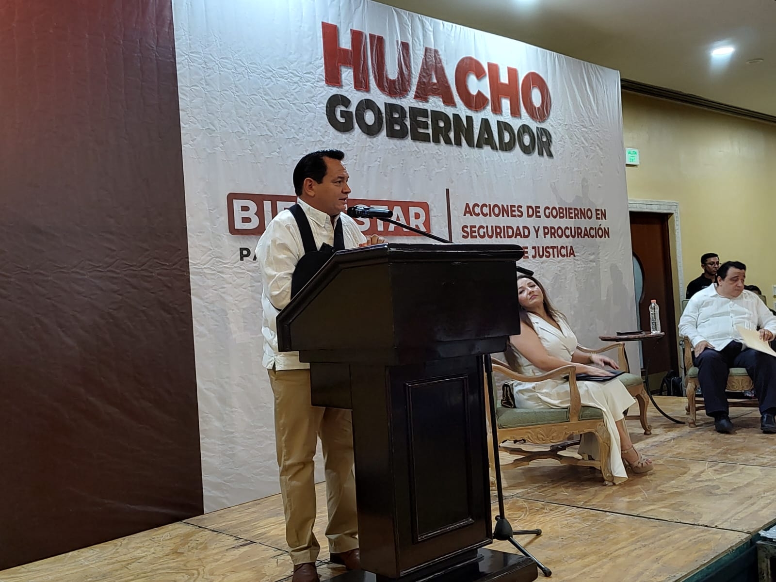 Joaquín Díaz Mena presenta su plan de seguridad y protección de justicia en Yucatán: EN VIVO