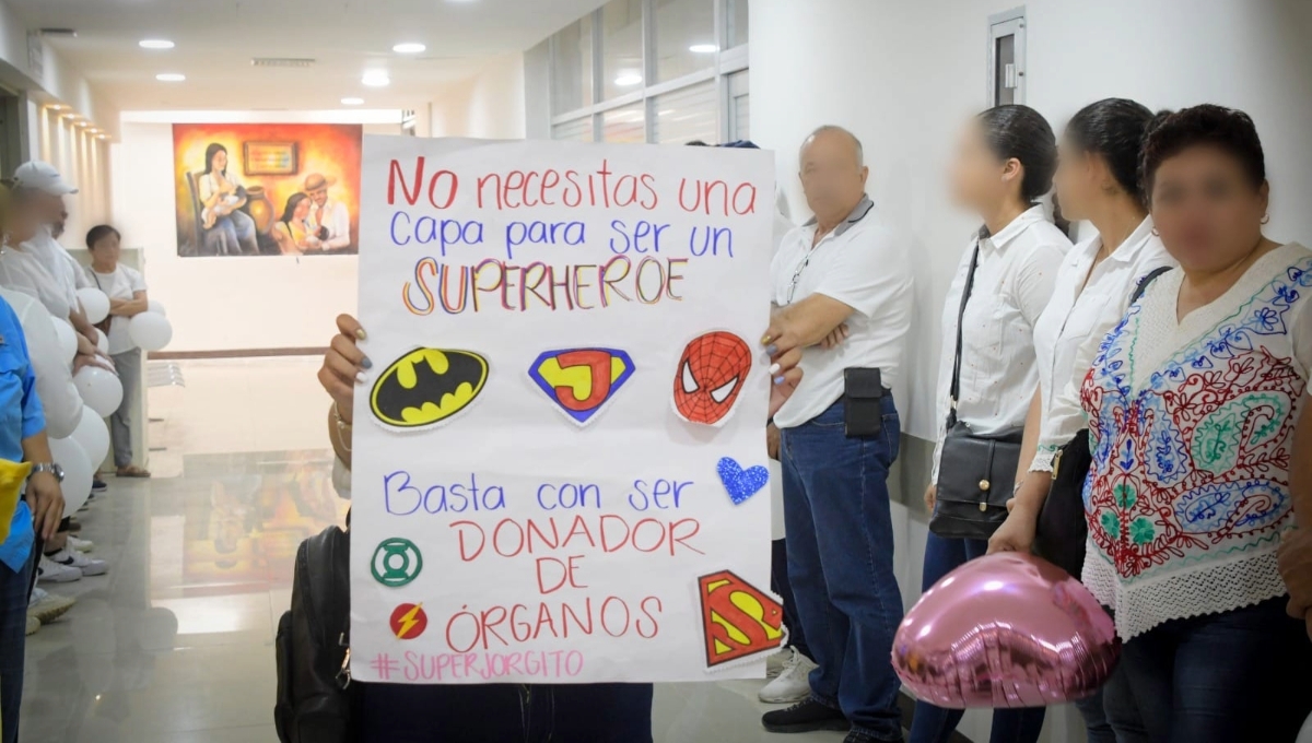 Donan órganos de 'Jorgito', menor de 7 años fallecido en Campeche