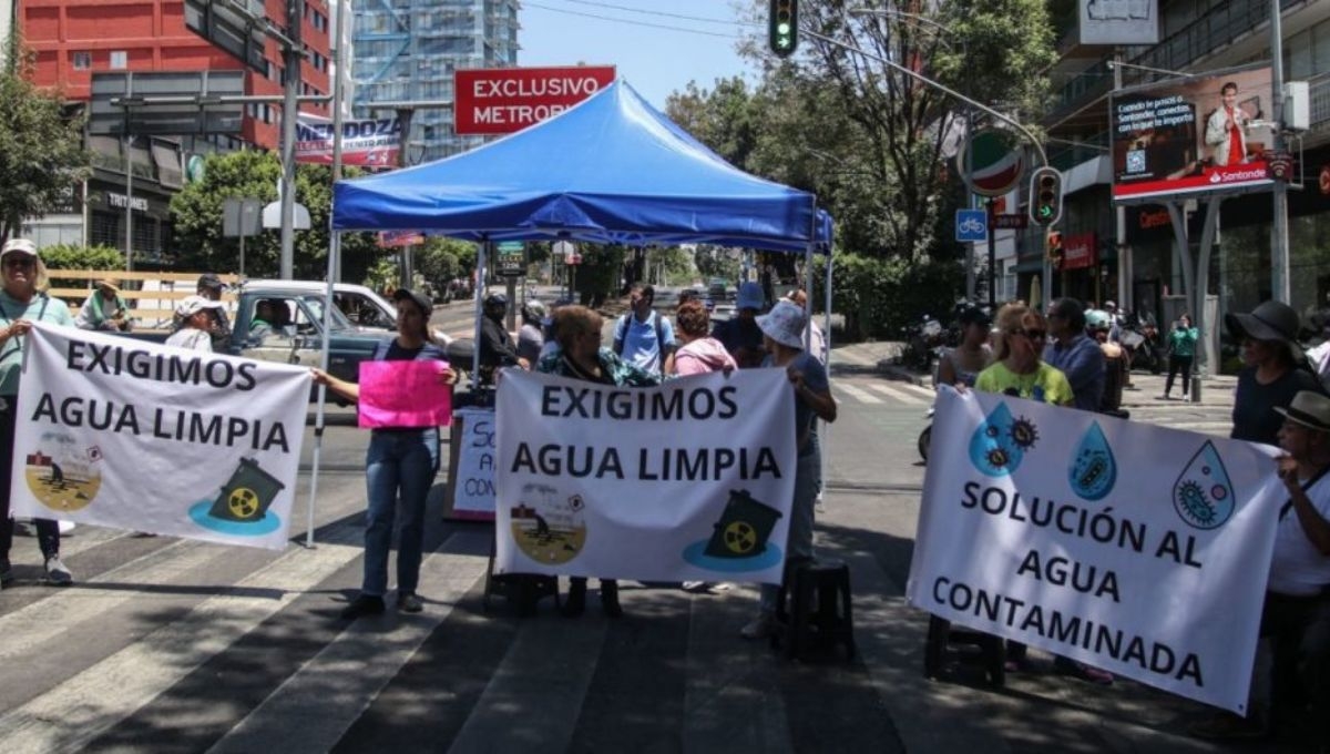 Sacmex alerta no consumir agua con mal olor en la alcaldía Benito Juárez