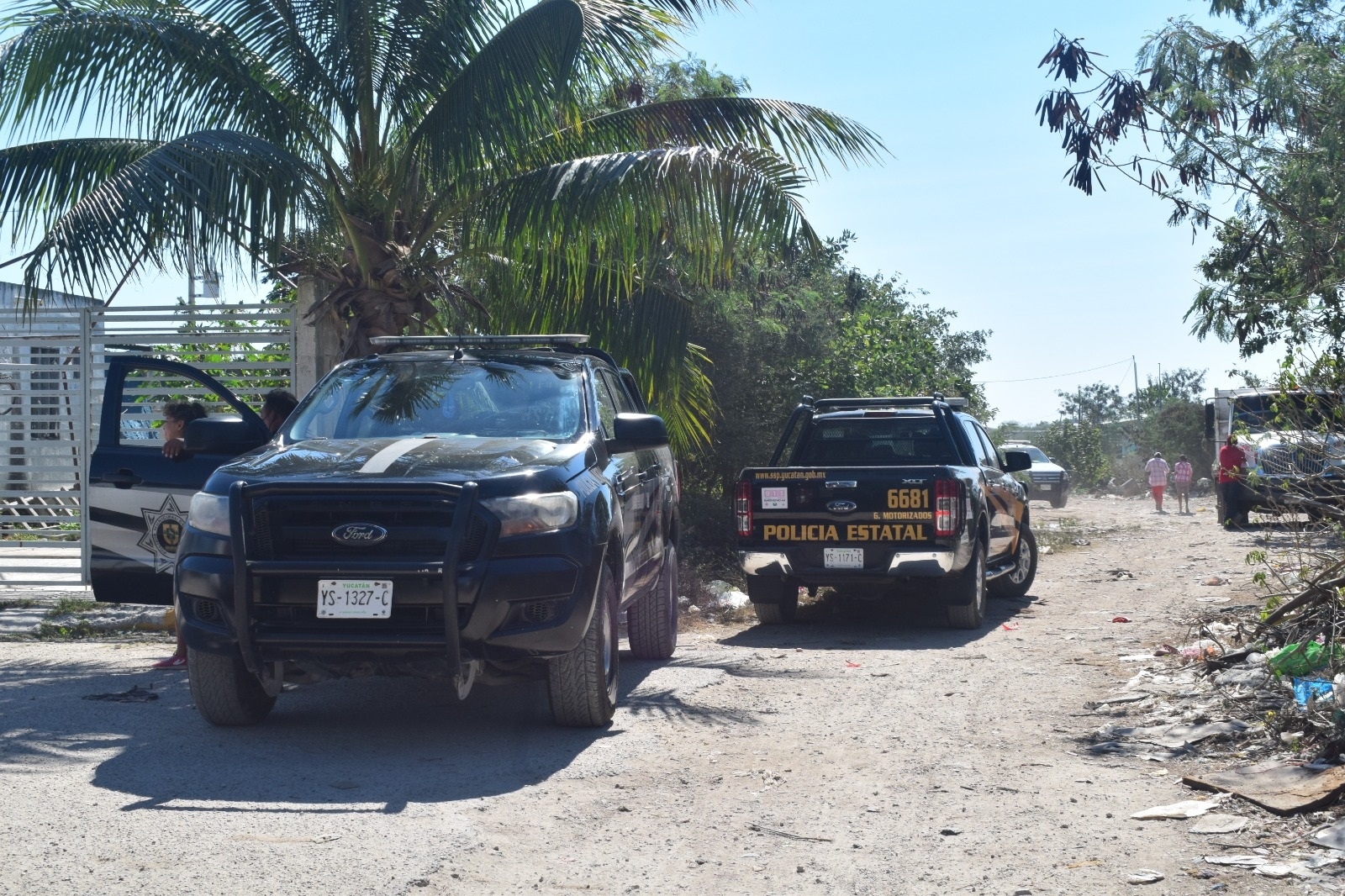 Machetean en la cabeza a una mujer en Flamboyanes, Progreso