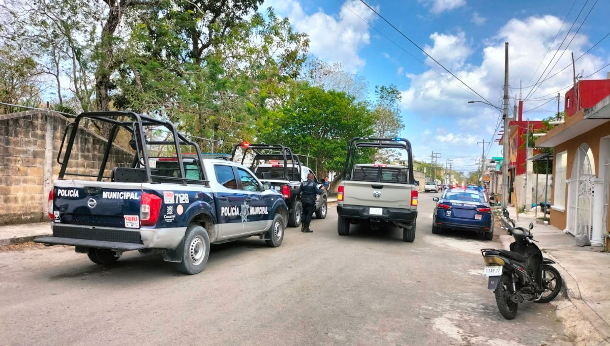 Presuntos hombres armados en Cozumel generan movilización de policías