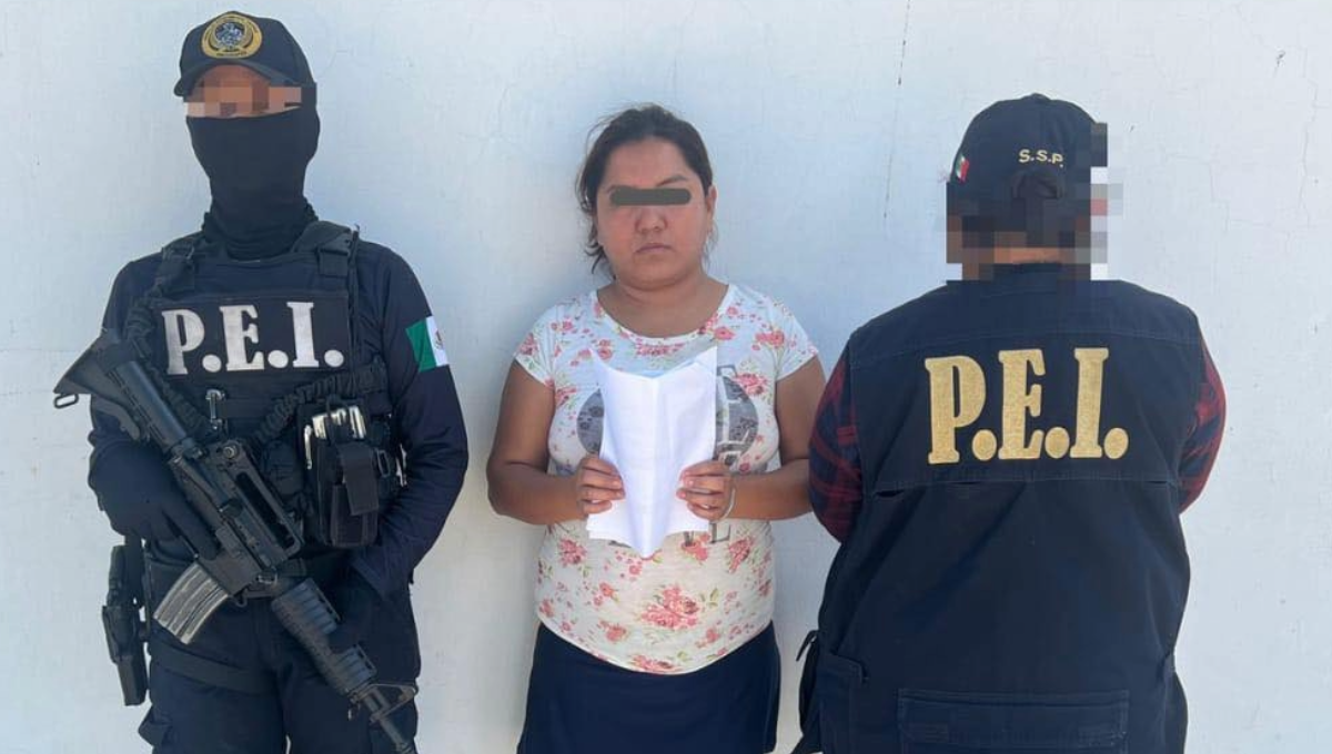SSP Yucatán detiene a una mujer por matar a un hombre en Kanasín