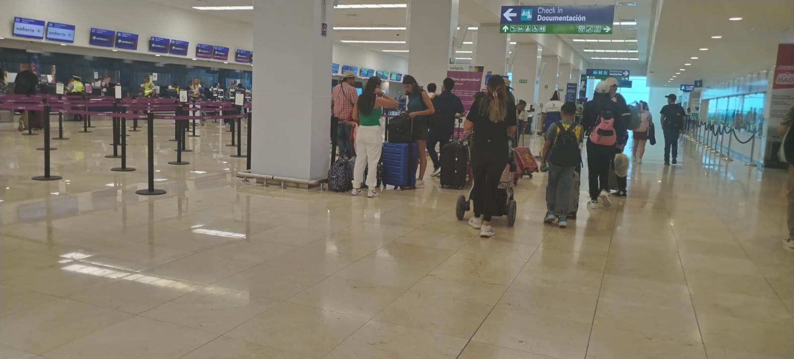 La movilidad en el Aeropuerto de Mérida se mantiene este martes