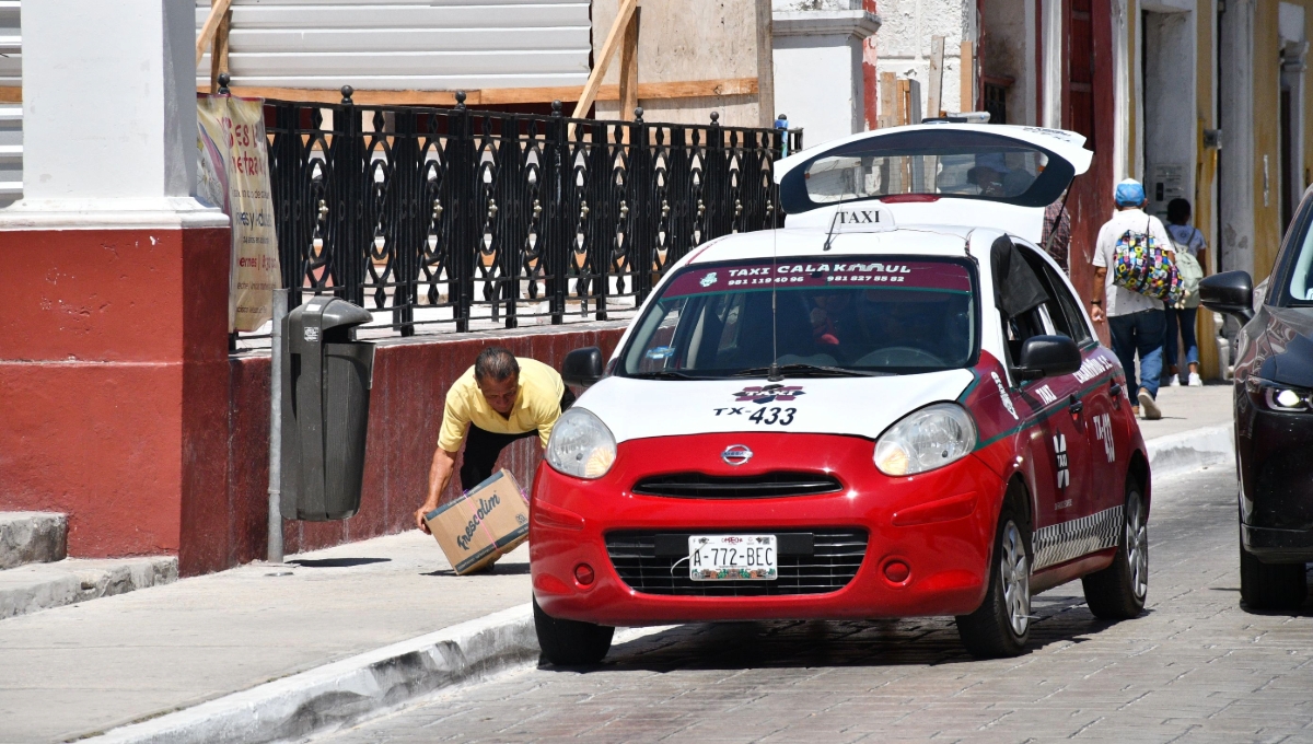 Taxistas de Campeche buscan incrementar la tarifa
