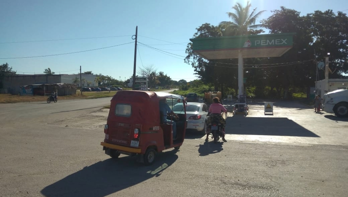 Sabancuy cuenta con dos gasolineras; una está cerrada por falta de permiso