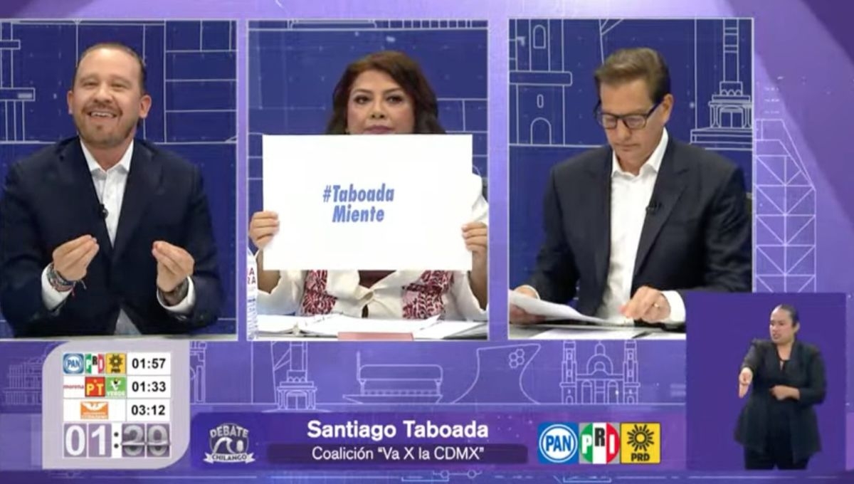 Santiago Taboada y Clara Brugada vuelven a encararse en el Segundo Debate Chilango
