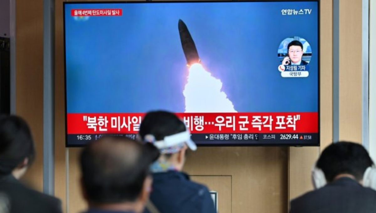 Corea del Norte disparó varios misiles balísticos de corto alcance hacia el Mar de Japón, informó este lunes el ejército de Corea del Sur