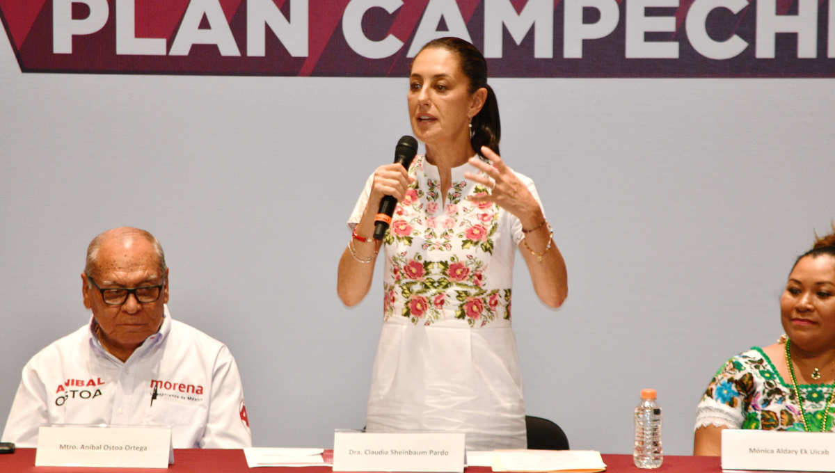 Claudia Sheinbaum, por definir segunda visita a Campeche