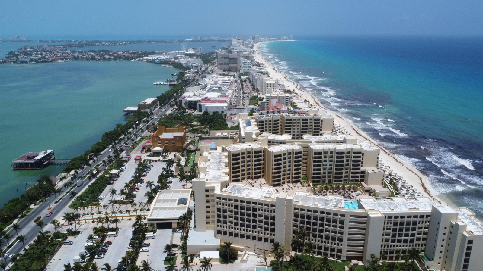 Ya operan 2 mil 400 nuevas habitaciones en la Zona Hotelera de Cancún, sin que se incremente la capacidad de servicios básicos