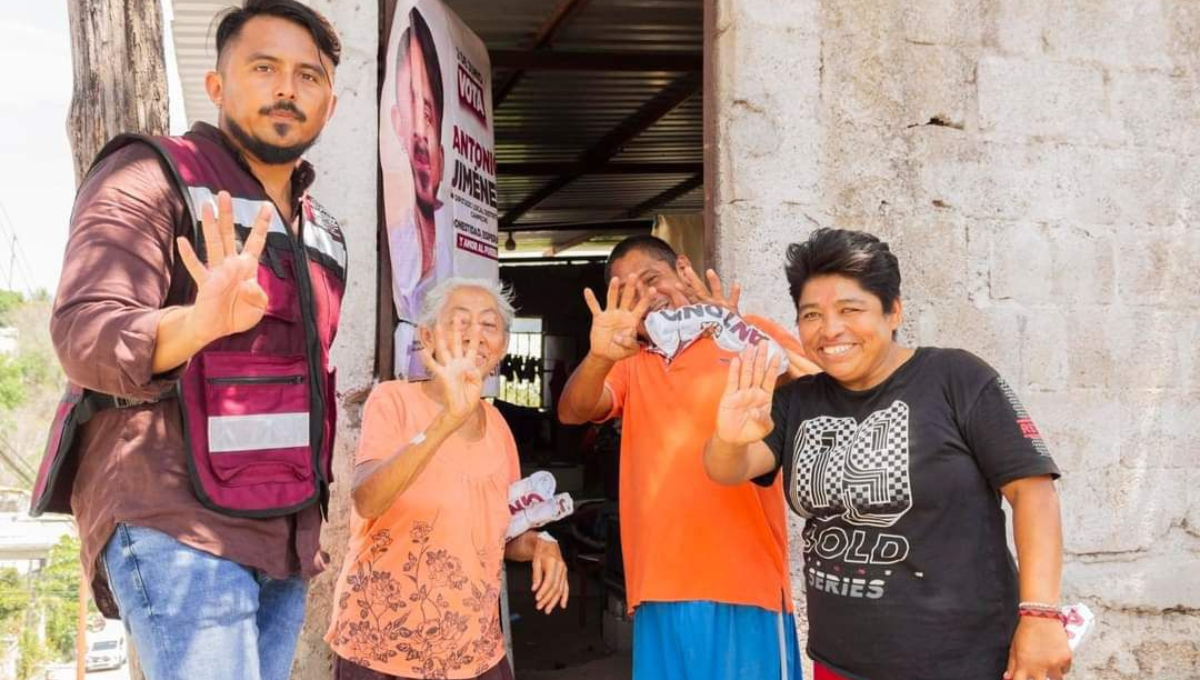 Candidato de Morena promete atención a personas en situación de calle en Campeche
