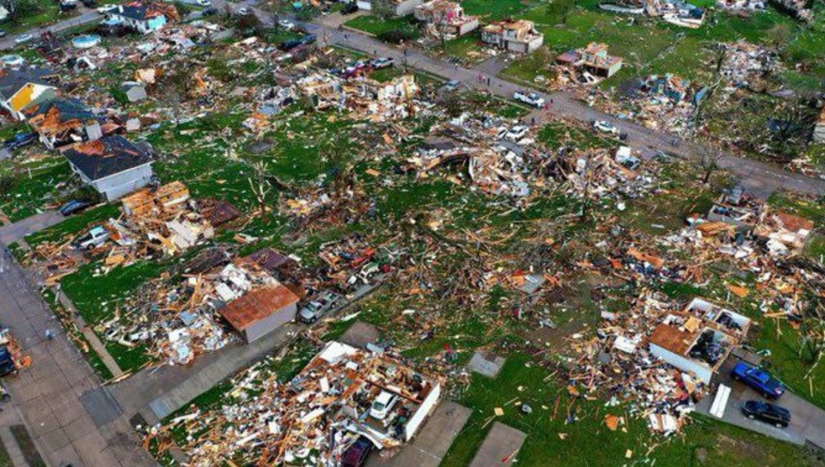 Oleada de tornados causa estragos en Nebraska dejando viviendas destruídas: VIDEOS