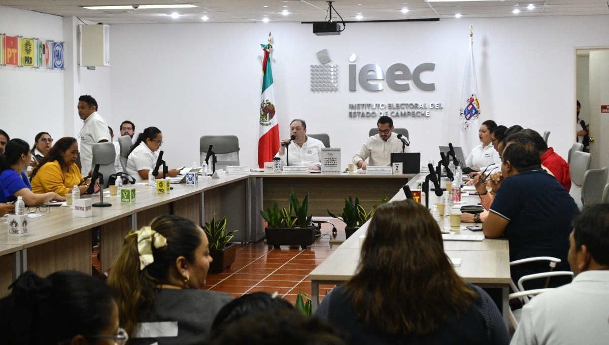Elecciones Campeche: IEEC aprueba listas plurinominales y sustituciones de candidaturas