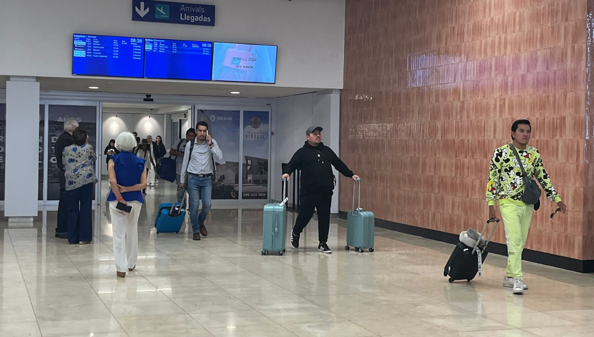 Aeropuerto de Mérida opera 42 vuelos de salida y llegada en cierre de semana
