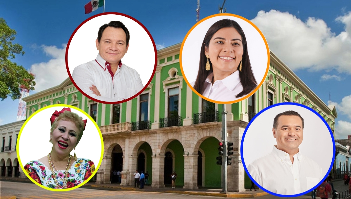 Los cuatro candidatos a la gubernatura de Yucatán debatirán por hora y media