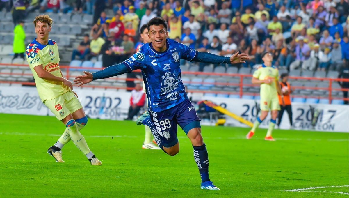 Emilio Rodríguez rompió el cero en el Estadio Hidalgo