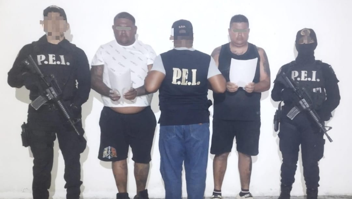 Detienen en dos presuntos homicidas cuando vacacionaban en Mérida