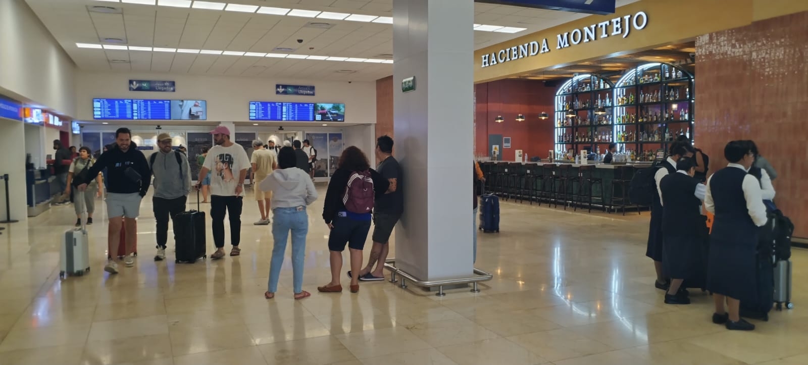 El Aeropuerto de Mérida mantiene una jornada tranquila este jueves