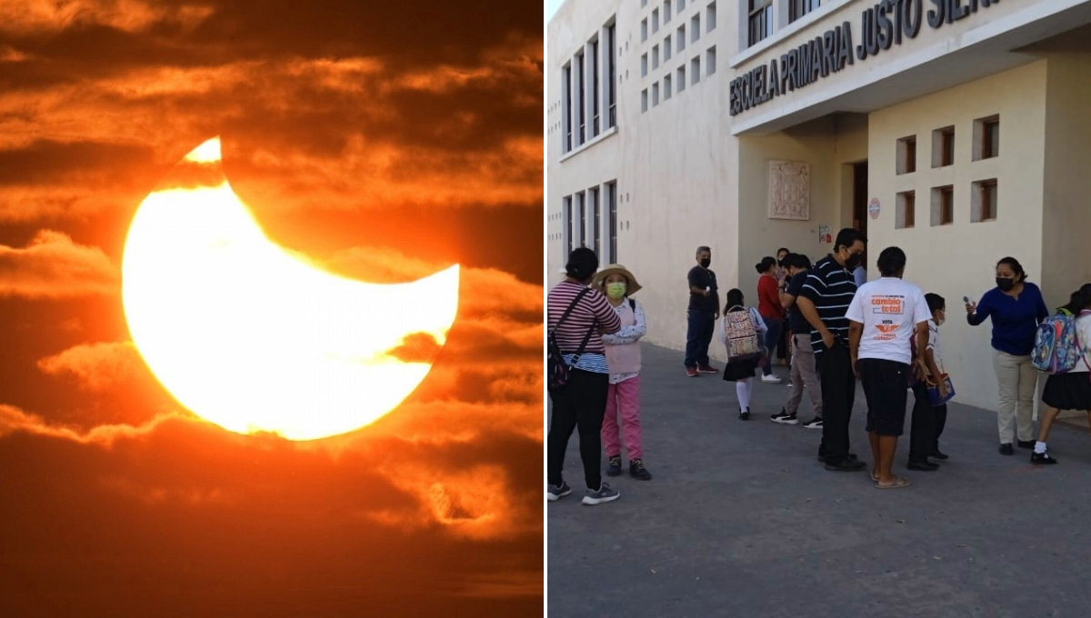 En Campeche el fenómeno del eclipse se observará de manera parcial