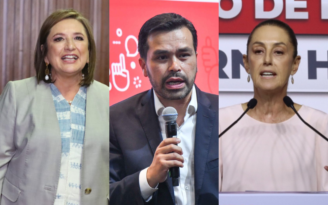 En esta fecha será el segundo debate entre candidatos a la presidencia de México