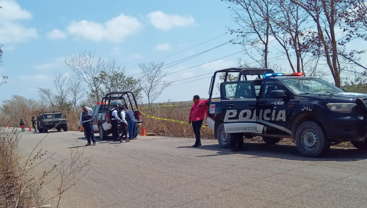 Encuentran cuerpo calcinado en Hopelchén, Campeche