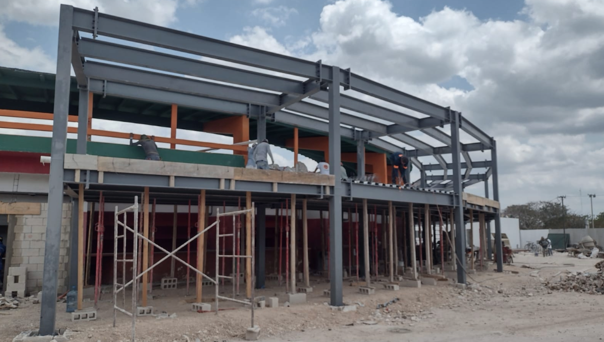 Avanza construcción de la nueva casa de los Leones de Yucatán en Kanasín: EN VIVO
