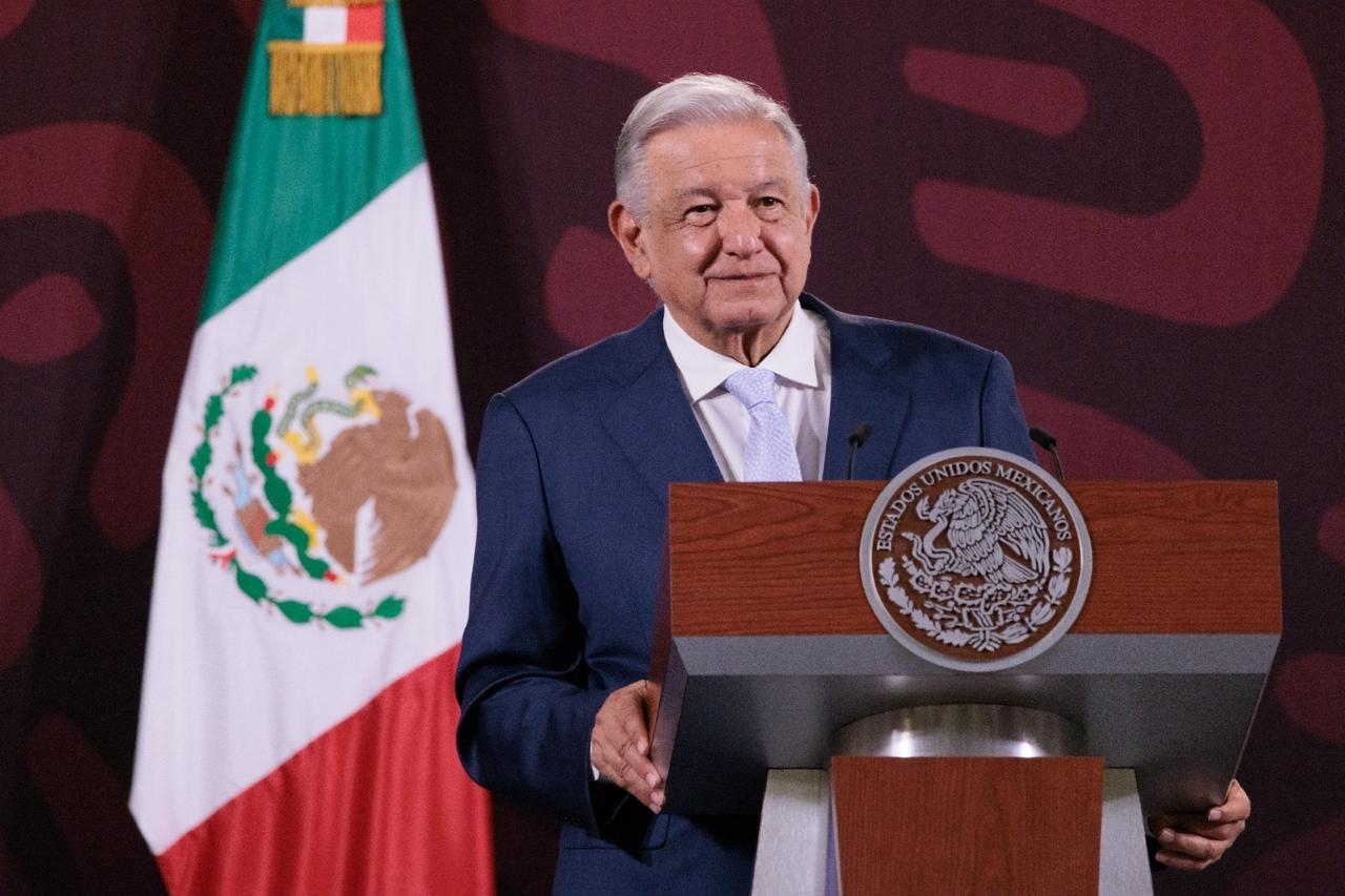 Andrés Manuel López Obrador encabeza este jueves 2 de mayo, la conferencia mañanera desde Palacio Nacional
