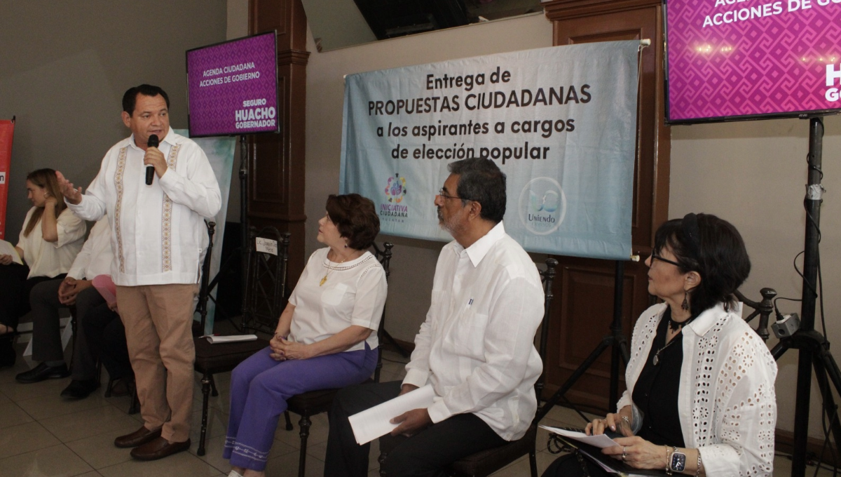 Joaquín Díaz Mena, listo para el debate a la gubernatura; será un espacio para exponer su proyecto