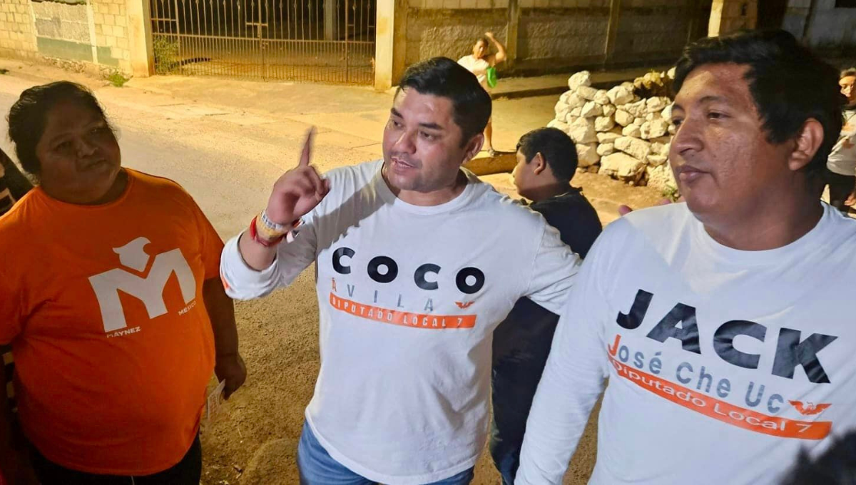 Candidato de Movimiento Ciudadano denuncia robo de lonas en Campeche