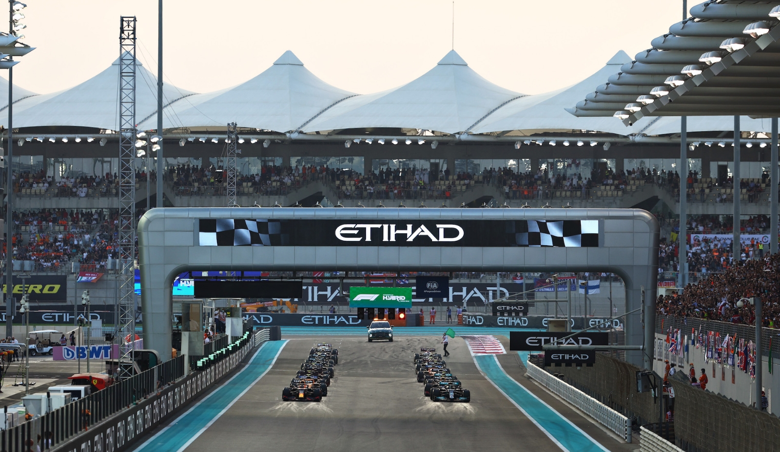 Gran Premio de Abu Dhabi Así luce el circuito de Yas Marina previo a