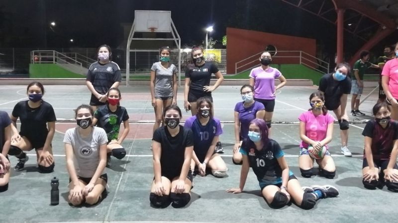 Reanuda actividades el Club de voleibol Albatros de Chetumal