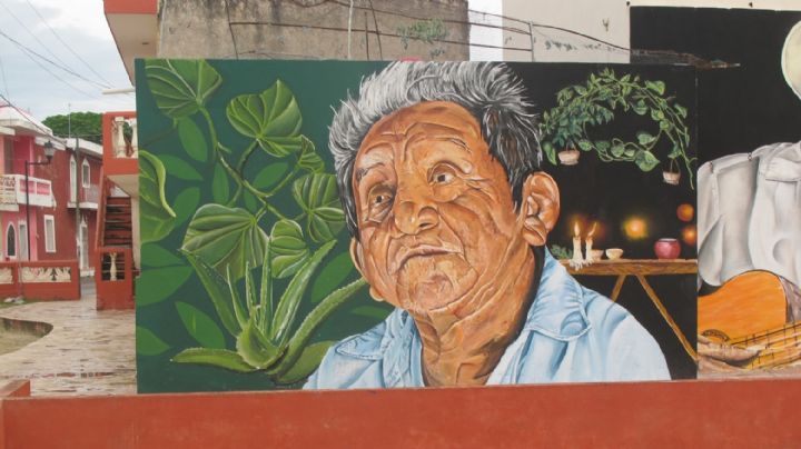 Inmortalizan a curandero maya en Teabo