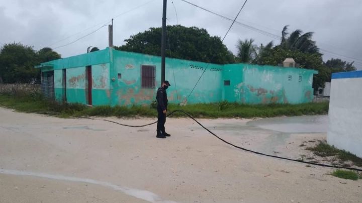 Costa norte de Yucatán, afectada por el paso de Gamma