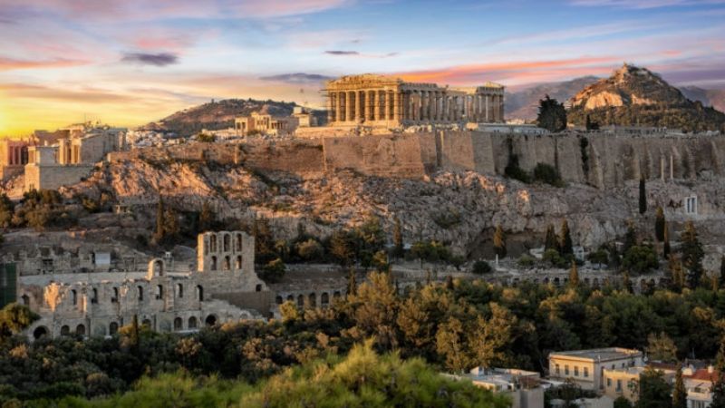 ¿Qué daños hubo en las ruinas de Grecia tras el terremoto?