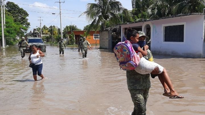 Lluvias de Gamma continuarán afectando a Campeche hasta el Jueves