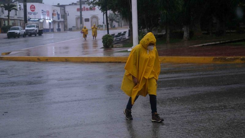 Decretan Alerta Azul para Yucatán por Depresión Tropical 28