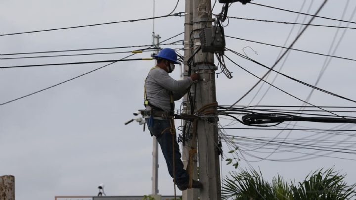 Colonias que no tendrán luz en Yucatán este 19 de enero