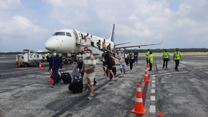 Reactivan vuelos desde Estados Unidos hacia Cozumel