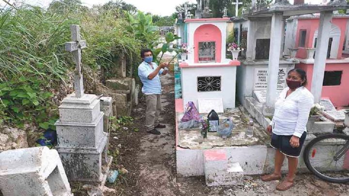 Panteones de Mérida registran poca afluencia durante el Día de Muertos