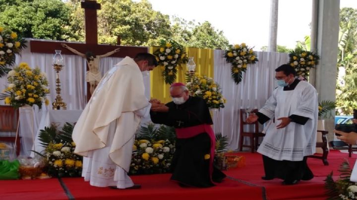 Nuevos sacerdotes ofician misa en comunidades de Felipe Carrillo Puerto