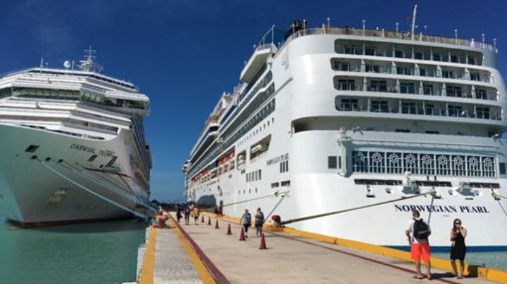 Estos siete cruceros atracarán en puertos de Cozumel la próxima semana: FOTOS
