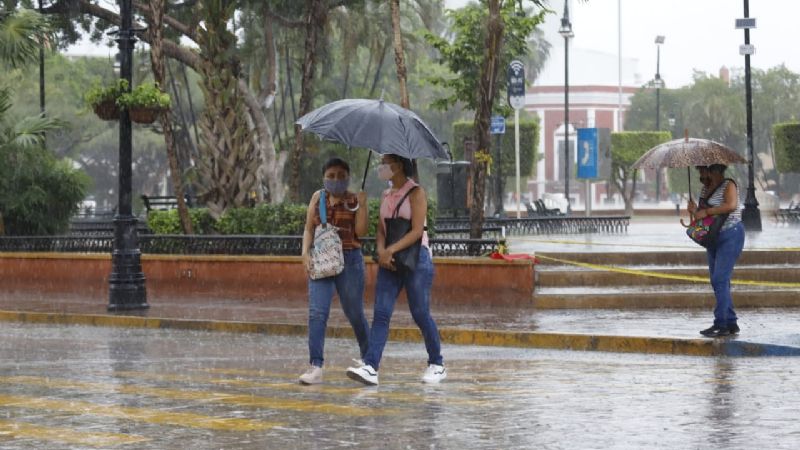 Clima Mérida: Lluvias fuertes provocadas por el Frente Frío para este Lunes 28 de noviembre